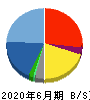 平山ホールディングス 貸借対照表 2020年6月期