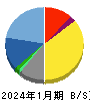 エイチーム 貸借対照表 2024年1月期