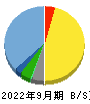 メディネット 貸借対照表 2022年9月期 メディネット 貸借対照表 2022年9月期