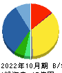新都ホールディングス 貸借対照表 2022年10月期