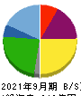 アンビスホールディングス 貸借対照表 2021年9月期