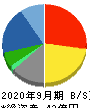 サンワカンパニー 貸借対照表 2020年9月期 サンワカンパニー 貸借対照表 2020年9月期