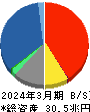 東京海上ホールディングス 貸借対照表 2024年3月期