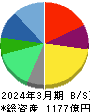 クオールホールディングス 貸借対照表 2024年3月期 クオールホールディングス 貸借対照表 2024年3月期