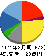 ハリマビステム 貸借対照表 2021年3月期 ハリマビステム 貸借対照表 2021年3月期