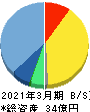 ダブルスタンダード 貸借対照表 2021年3月期 ダブルスタンダード 貸借対照表 2021年3月期