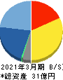 ネットイヤーグループ 貸借対照表 2021年3月期 ネットイヤーグループ 貸借対照表 2021年3月期