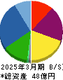 デュアルタップ 貸借対照表 2025年3月期