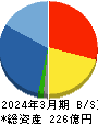 ディーブイエックス 貸借対照表 2024年3月期 ディーブイエックス 貸借対照表 2024年3月期