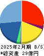 コレックホールディングス 貸借対照表 2025年2月期 コレックホールディングス 貸借対照表 2025年2月期