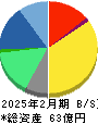 ネクスグループ 貸借対照表 2025年2月期