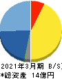 中小企業ホールディングス 貸借対照表 2021年3月期 中小企業ホールディングス 貸借対照表 2021年3月期