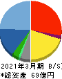 ブロードメディア 貸借対照表 2021年3月期