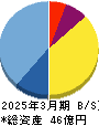 シンバイオ製薬 貸借対照表 2025年3月期