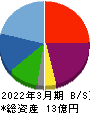 ヒロタグループホールディングス 貸借対照表 2022年3月期 ヒロタグループホールディングス 貸借対照表 2022年3月期