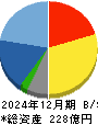 アドウェイズ 貸借対照表 2024年12月期 アドウェイズ 貸借対照表 2024年12月期