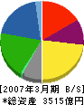明治製菓 貸借対照表 2007年3月期 明治製菓 貸借対照表 2007年3月期