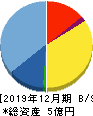 ヘッドウォータース 貸借対照表 2019年12月期 ヘッドウォータース 貸借対照表 2019年12月期