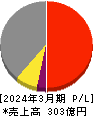 群栄化学工業 損益計算書 2024年3月期