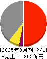 群栄化学工業 損益計算書 2025年3月期