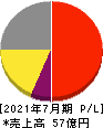 サムコ 損益計算書 2021年7月期 サムコ 損益計算書 2021年7月期