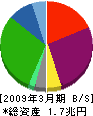 日本航空 貸借対照表 2009年3月期 日本航空 貸借対照表 2009年3月期