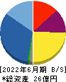 メディアリンクス 貸借対照表 2022年6月期