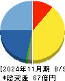 エスケイジャパン 貸借対照表 2024年11月期