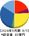 ＨＰＣシステムズ 貸借対照表 2024年9月期