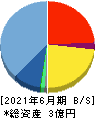 Ｇｅｏｌｏｃａｔｉｏｎ　Ｔｅｃｈｎｏｌｏｇｙ 貸借対照表 2021年6月期