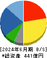 アイナボホールディングス 貸借対照表 2024年6月期
