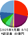 タメニー 貸借対照表 2025年9月期