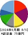 きちりホールディングス 貸借対照表 2024年6月期