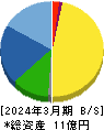ＡＩストーム 貸借対照表 2024年3月期
