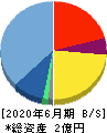 Geolocation Technology 貸借対照表 2020年6月期 Geolocation Technology 貸借対照表 2020年6月期