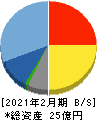 エヌリンクス 貸借対照表 2021年2月期 エヌリンクス 貸借対照表 2021年2月期