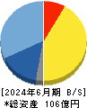 セーフィー 貸借対照表 2024年6月期