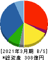 杉田エース 貸借対照表 2021年3月期 杉田エース 貸借対照表 2021年3月期