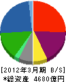 マルハニチロホールディングス 貸借対照表 2012年3月期