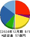 日本パワーファスニング 貸借対照表 2024年12月期