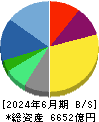 セガサミーホールディングス 貸借対照表 2024年6月期