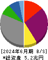 東北電力 貸借対照表 2024年6月期