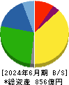 ケーユーホールディングス 貸借対照表 2024年6月期