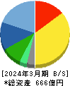 プロトコーポレーション 貸借対照表 2024年3月期 プロトコーポレーション 貸借対照表 2024年3月期