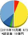 セルソース 貸借対照表 2019年10月期 セルソース 貸借対照表 2019年10月期
