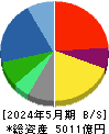 ビックカメラ 貸借対照表 2024年5月期