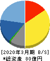 キューブシステム 貸借対照表 2020年3月期 キューブシステム 貸借対照表 2020年3月期