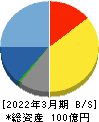 キューブシステム 貸借対照表 2022年3月期 キューブシステム 貸借対照表 2022年3月期