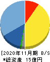 ティアンドエス 貸借対照表 2020年11月期 ティアンドエス 貸借対照表 2020年11月期