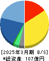 デジタル・インフォメーション・テクノロジー 貸借対照表 2025年3月期